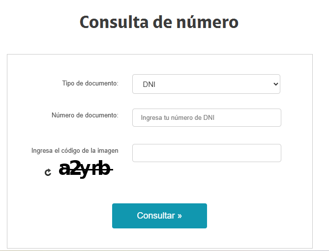 Imagen Claro consulta de líneas