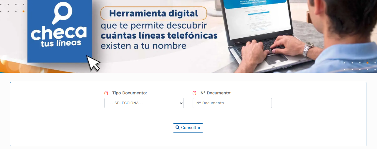 Imagen guía Checa tus líneas OSIPTEL para consulta de números a tu nombre